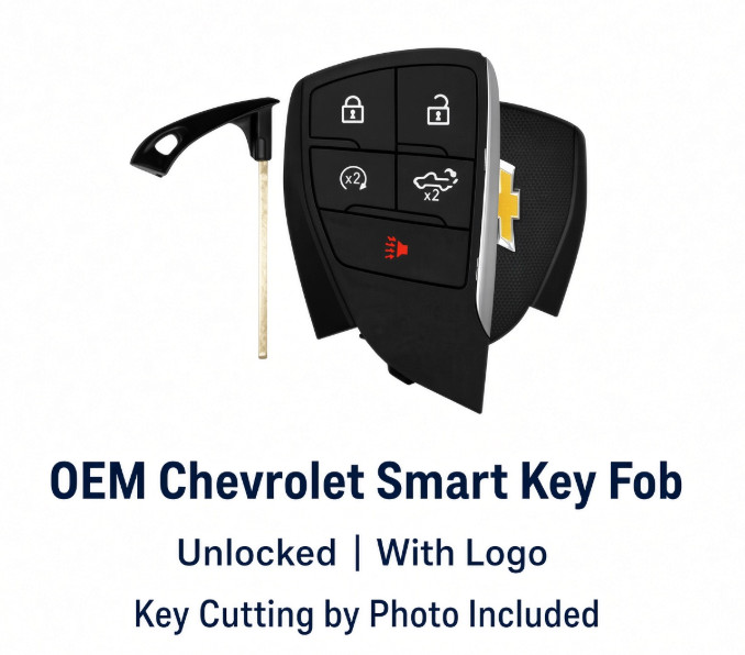OEM Mint Chevrolet Silverado 2023-2025 Smart Key 13548437 YG0G21TB2