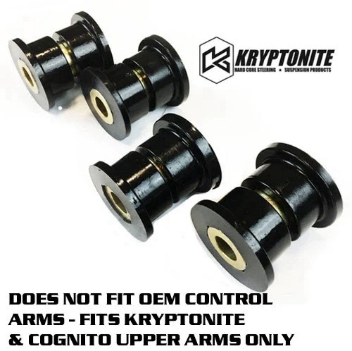 Kryptonite Upper Control Arm Bushings 2001-2010 Silverado Sierra 2500HD 3500HD