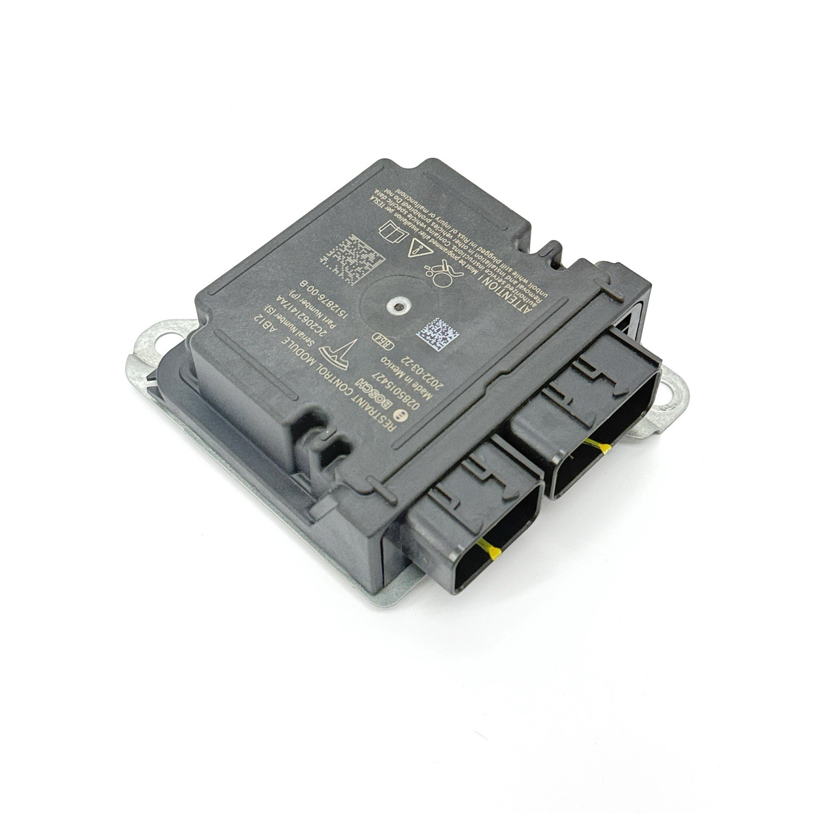2020-2026 TESLA MODEL 3 SRS SAFETY RESTRAINT CONTROL MODULE CRASH 1512876-00-B