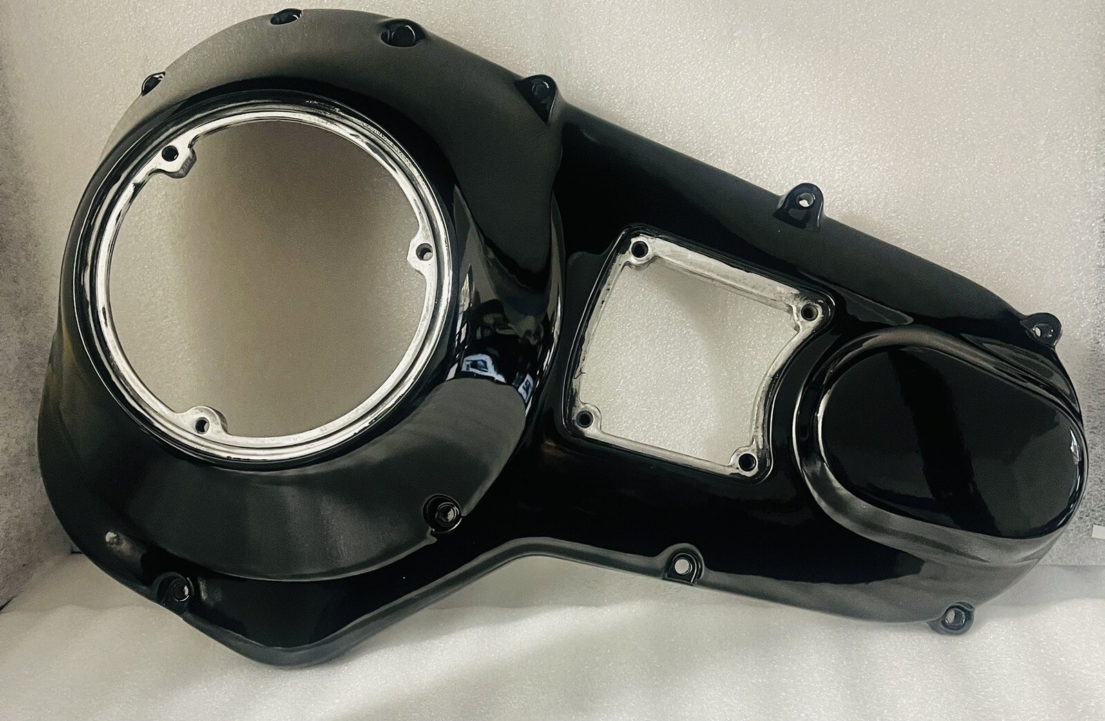 Harley 1994 -98 OUTER Primary Custom Gloss Black Touring 60665-94 OEM (OUTRIGH)