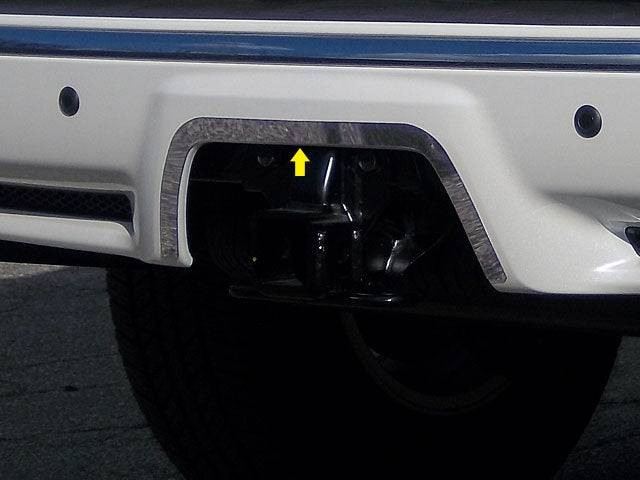 QAA Fits Toyota 4Runner 2010-2015 1 Pc SS Rear Bumper Trim Accent | RB10177