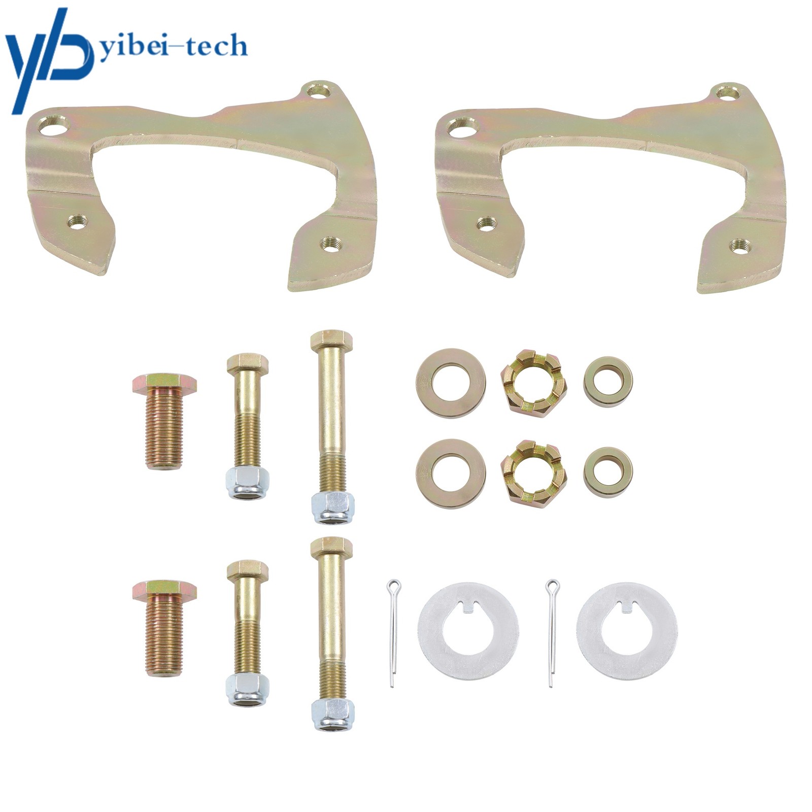 For 1955-1964 GM Chevy Bel Air Impala Full Size Disc Brake Caliper Bracket Kit