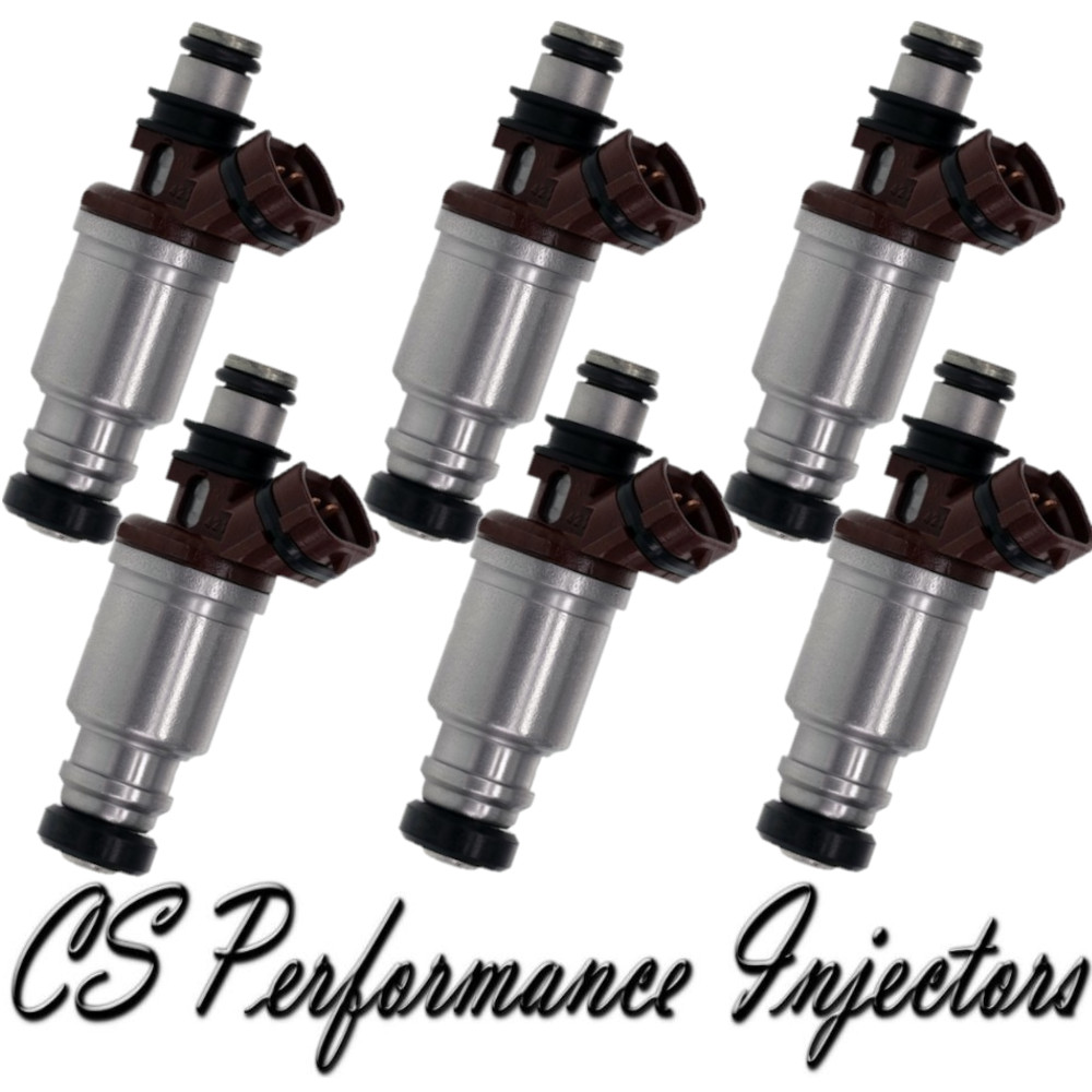 OEM Denso Fuel Injectors Set (6) 23250-46030 for 1992-1995 Lexus Toyota 3.0L I6
