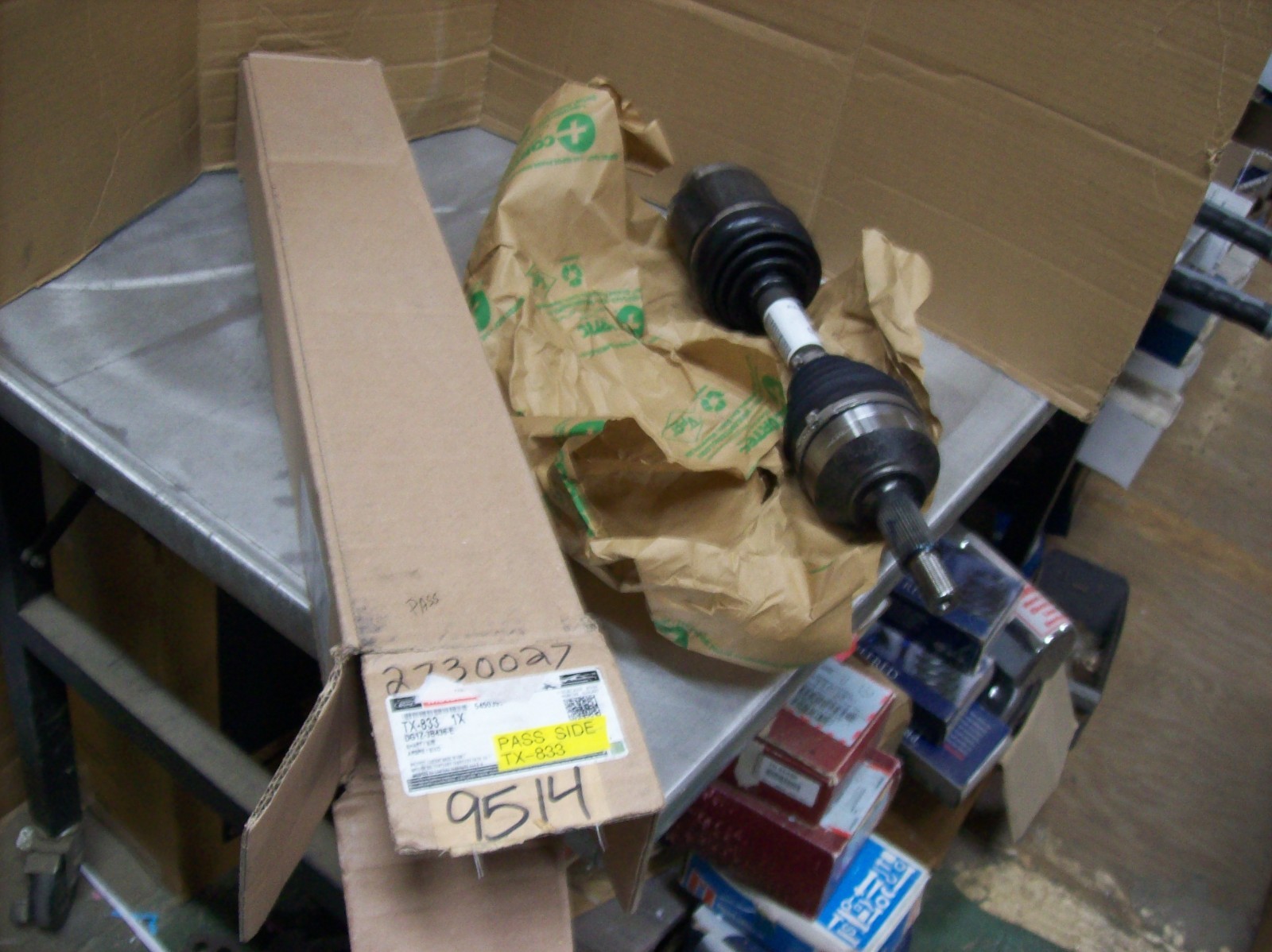 Ford Genuine OEM NOS Motorcraft Shaft TX-833