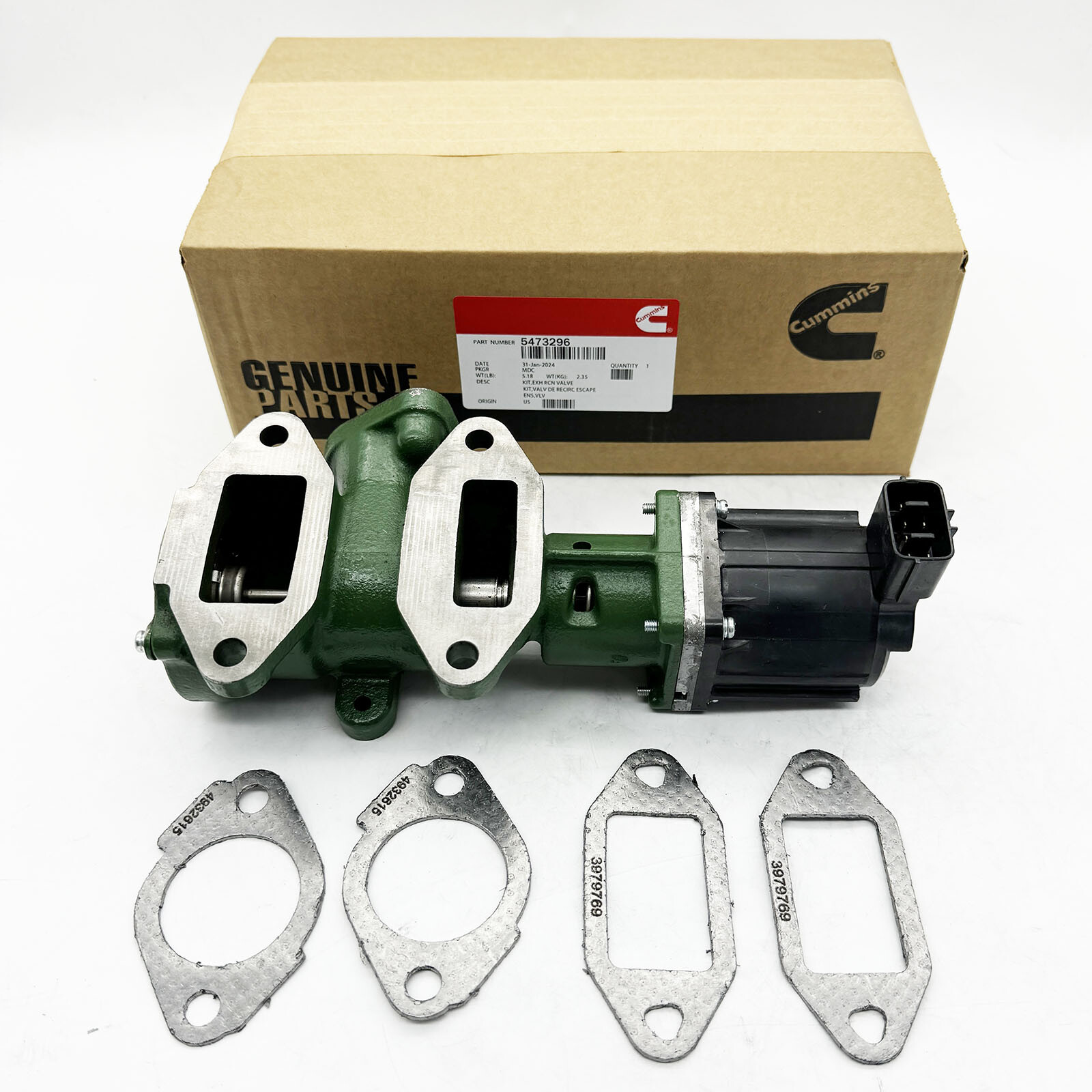 5473296RX Exhaust Recirculation Valve Kit 5473296 For Cummins Dodge 6.7L ISB