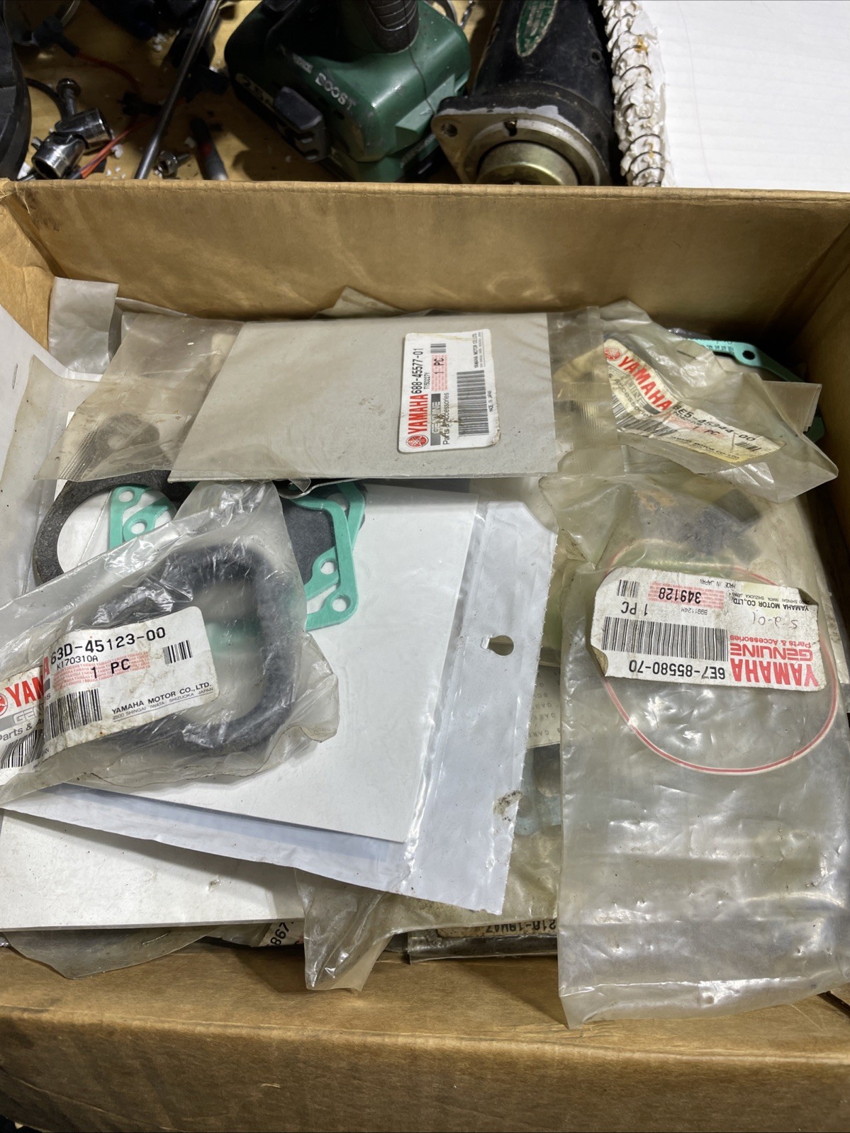 New Assortment Of Yamaha Gaskets And Other Small Parts