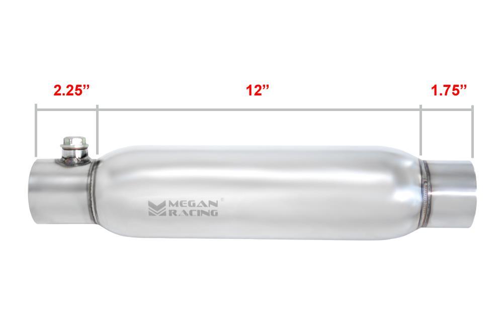 MEGAN UNIVERSAL STRAIGHT RESONATOR 2.48 INCH OD 2.38 INCH ID
