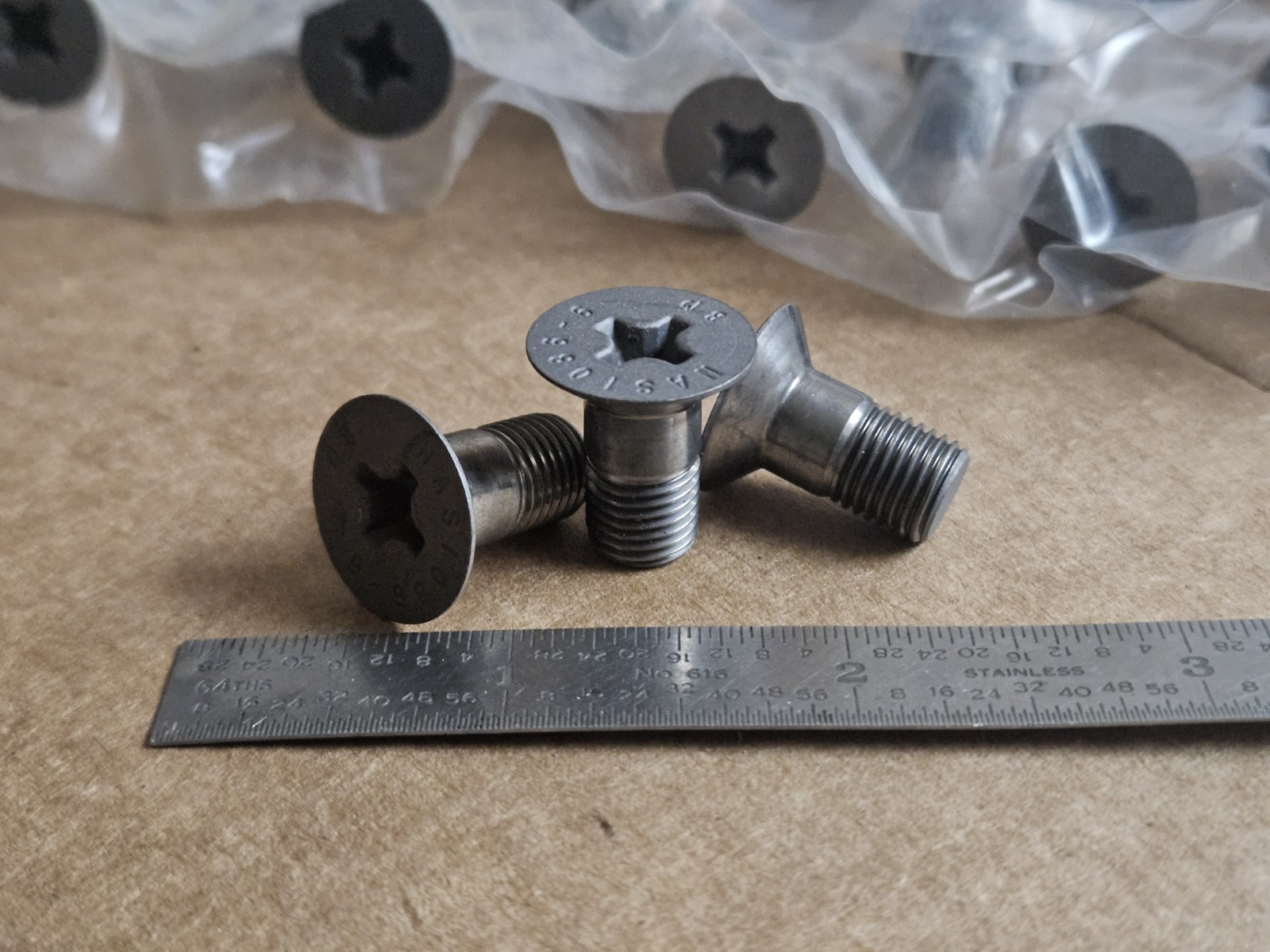 (50) Genuine Boeing TITANIUM BOLT NAS1086-6 NEW OEM NAS1086-6 (Lot Of 50 Bolts) (50) Genuine Boeing TITANIUM BOLT NAS1086-6 NEW OEM NAS1086-6 (Lot Of 50 Bolts)