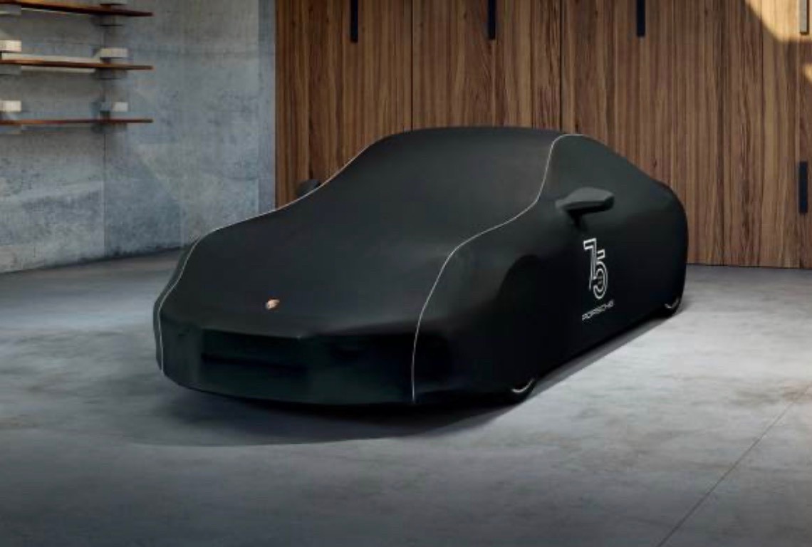 Porsche 992 911 75th Anniversary Indoor Cover Porsche 992 911 75th Anniversary Indoor Cover