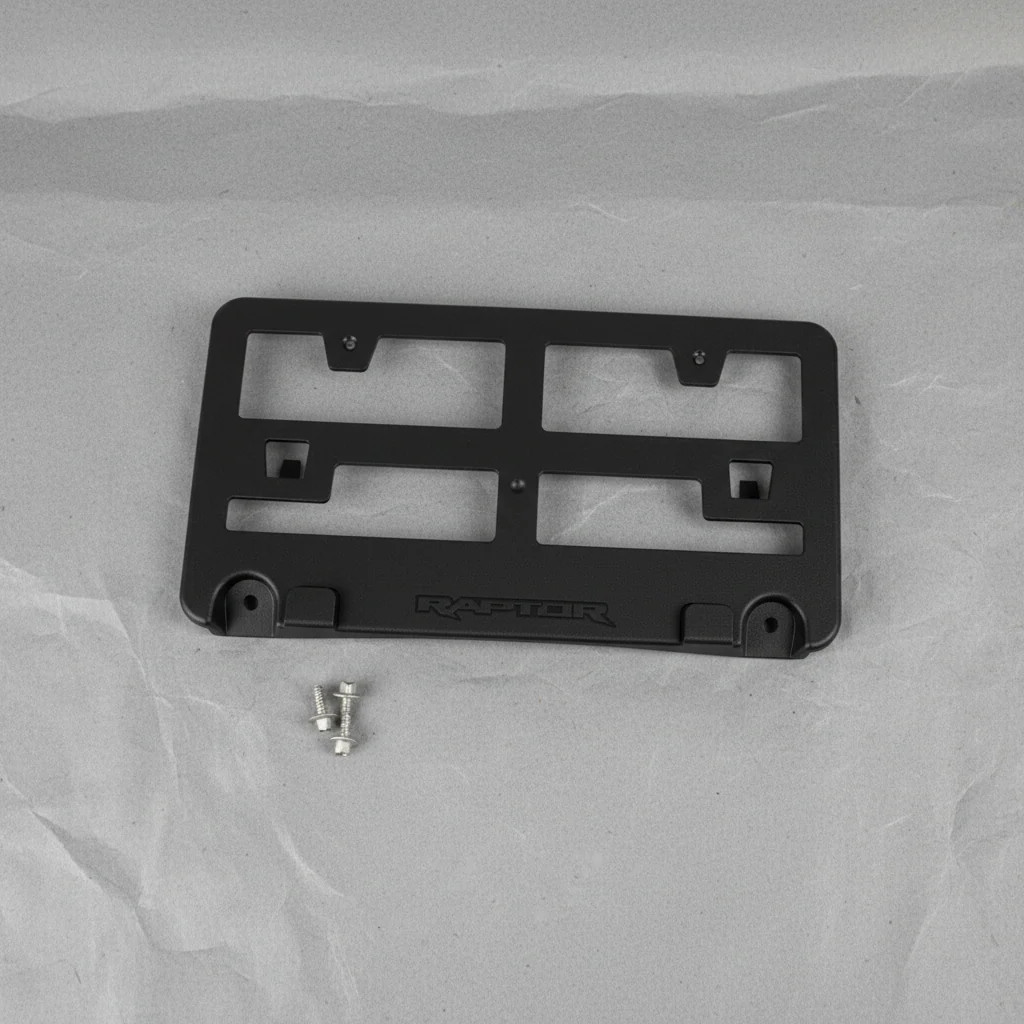 For 2022-2025 Bronco Rapt rONLY  OEM Front License Plate Bracket Black