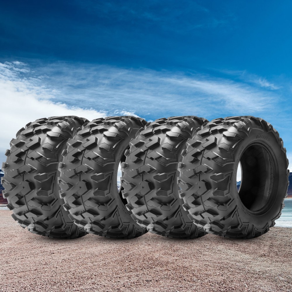 4X 23X11-10 ATV Tires 23X11X10 UTV All-Terrain 23 11 10 Tubeless 6PR Heavy Duty