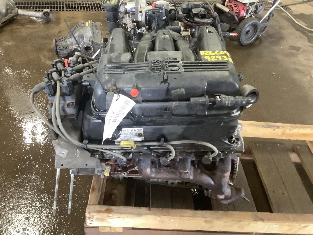 Engine 4.0L VIN E 8th Digit SOHC Without Oil Cooler Fits 09-10 EXPLORER 355117