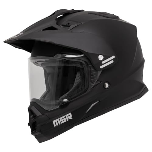 MSR® Xpedition ADV Dirt Bike Motocross Helmet w/MIPS XX-Large Solid Matte Black