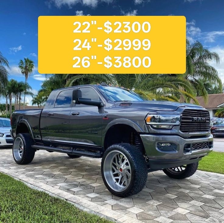 Custom Cut Wheels Any Size For Trucks Or SUV