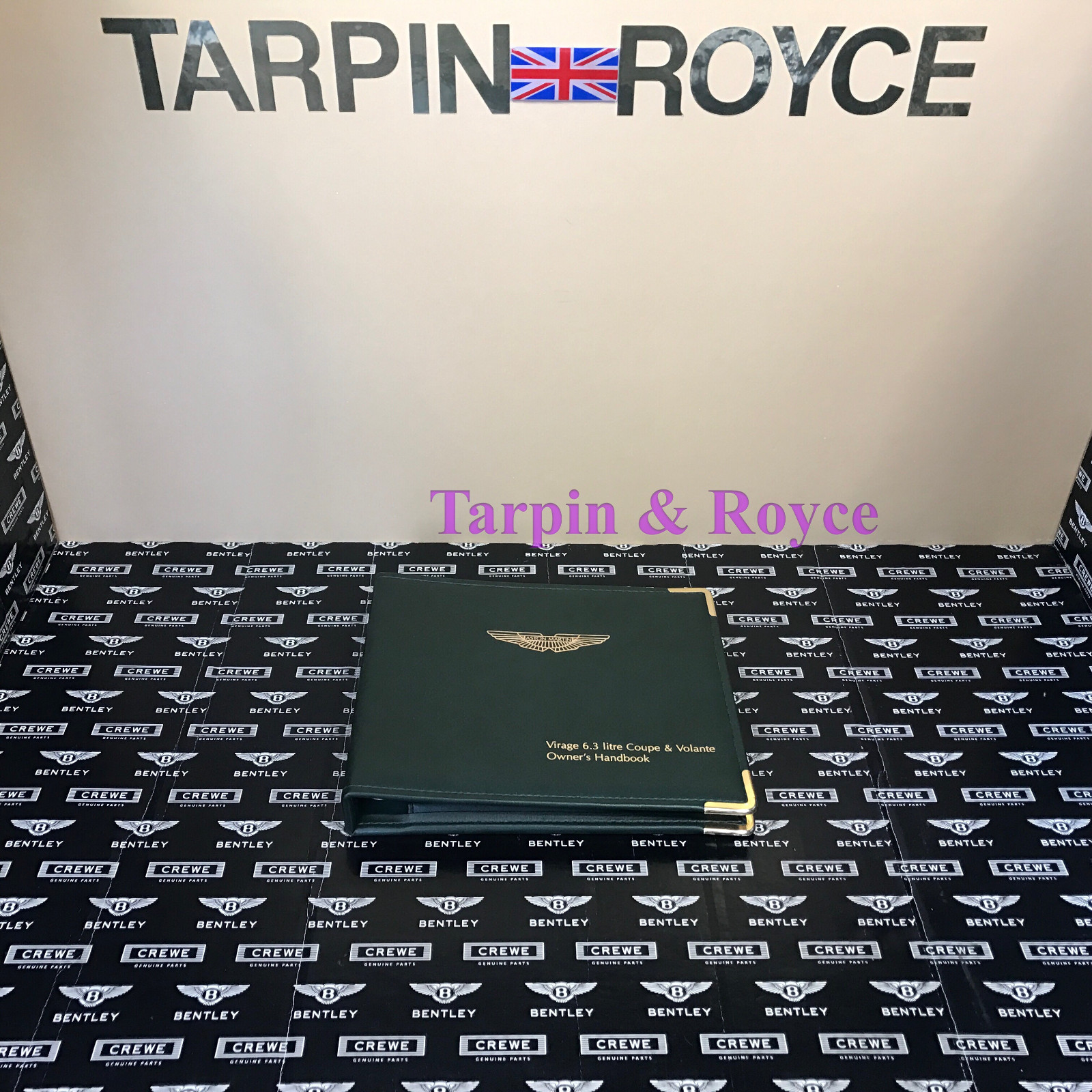 1995-1996 Aston Martin V8 Virage 6.3 LITRE Coupe Volante Owners Manual Book AS2