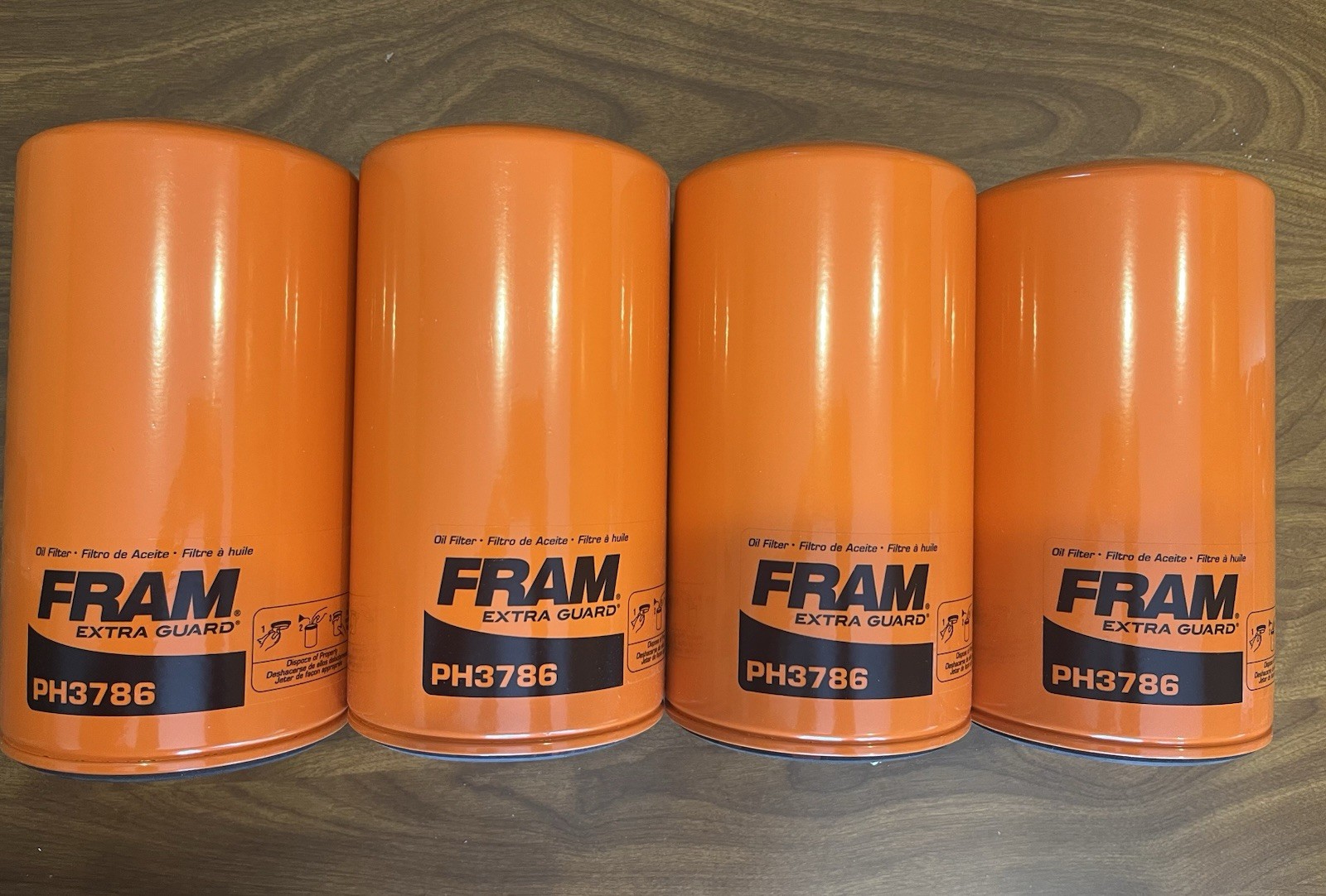 Lot Of 4 - New Fram Extra Guard Oil Filters PH3786 Lot Of 4 - New Fram Extra Guard Oil Filters PH3786