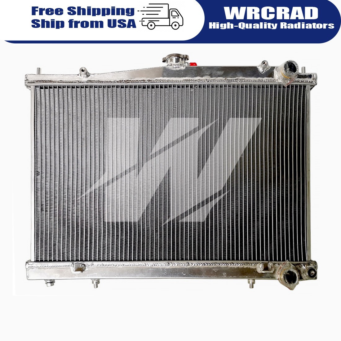 2-Rows NEW Radiator For 1994-1998 Nissan R33 Skyline GTR/GTS RD25DET R34 RB25DET
