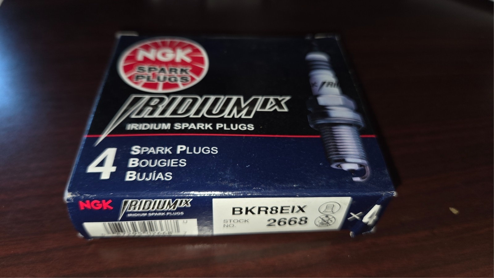 4PCS NGK BKR8EIX 2668 BKR8EIX Iridium Spark Plugs OEM US SHIPPING 4PCS NGK BKR8EIX 2668 BKR8EIX Iridium Spark Plugs OEM US SHIPPING