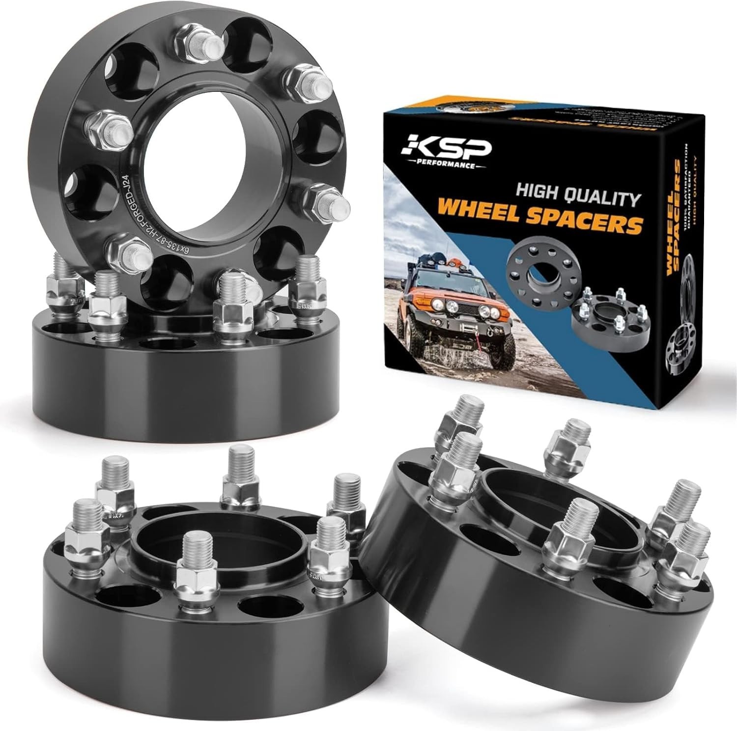 KSP 4pcs 6x135 2 inch Wheel Spacer for 2015-2026 Ford F150 Expedition Navigator