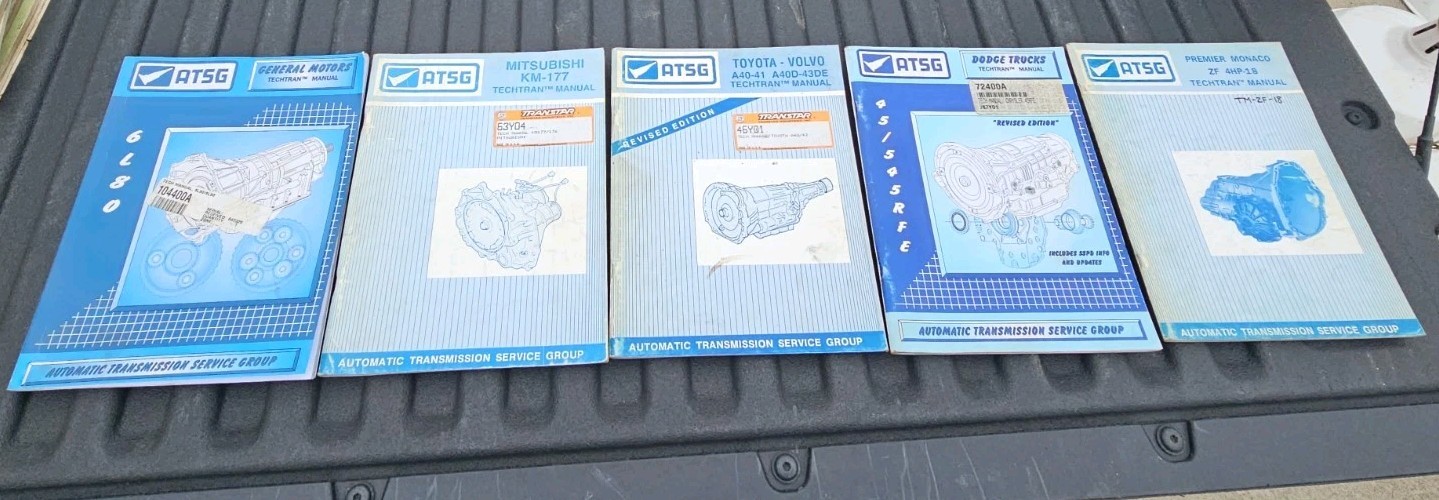 ATSG GM 6L80 MITSUBISHI KM-177 TOYOTA VOLVO A40-41 A40D-43DE DODGE PREMIER MONAC