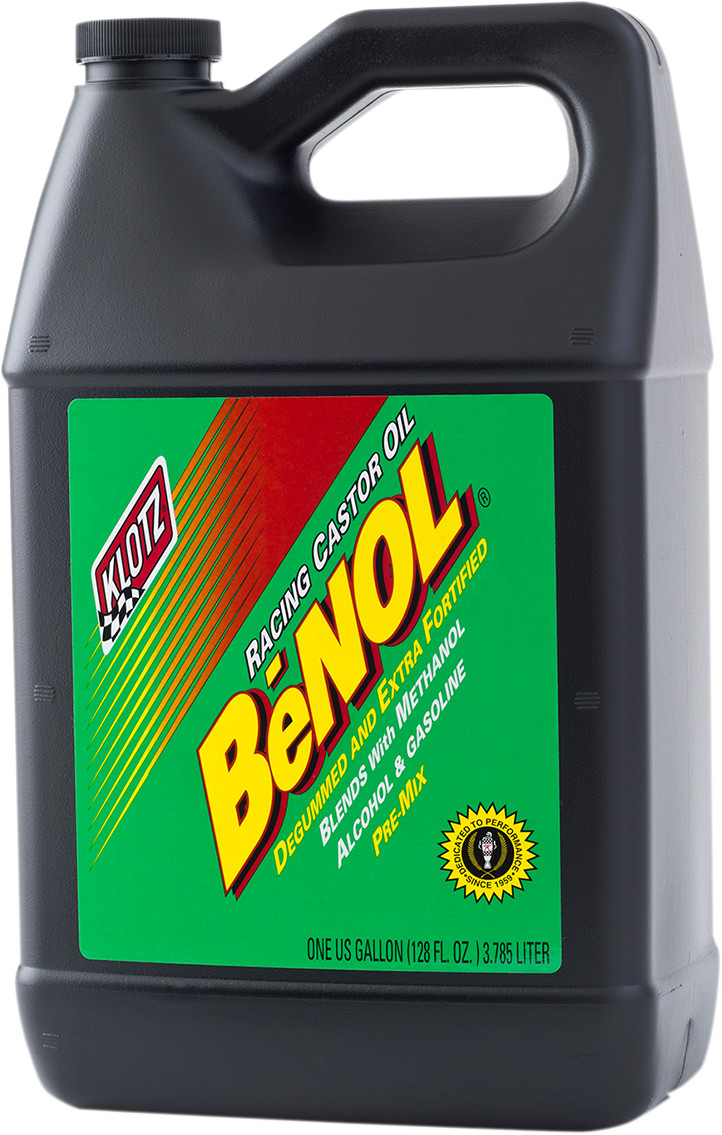 KLOTZ - BeNOL Racing Premix 2-Stroke Castor Oil 1 U.S. Gal. | BC-171