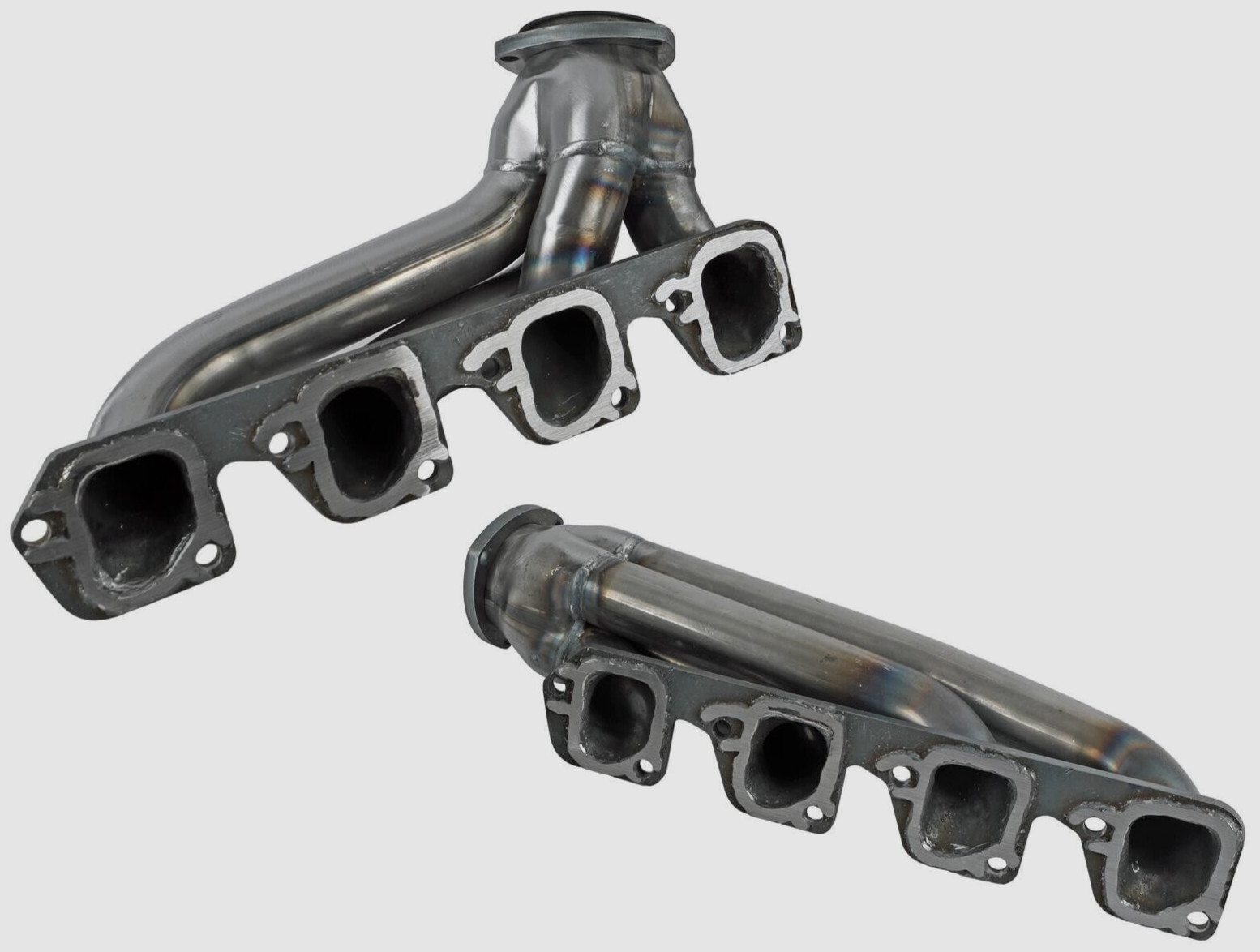 Sanderson 1969-73 Ford Mustang 351C 351M 400 Plain Steel Exhaust Headers FC4-P +
