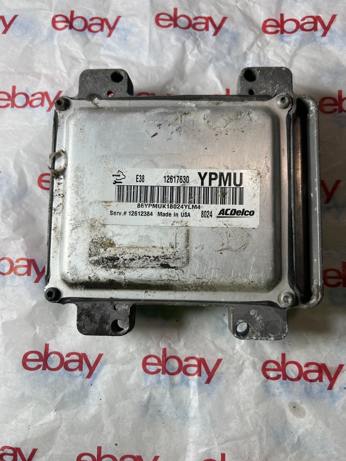 2008 Chevrolet Tahoe 5.3L Engine Control Module 12617630 YPMU OEM