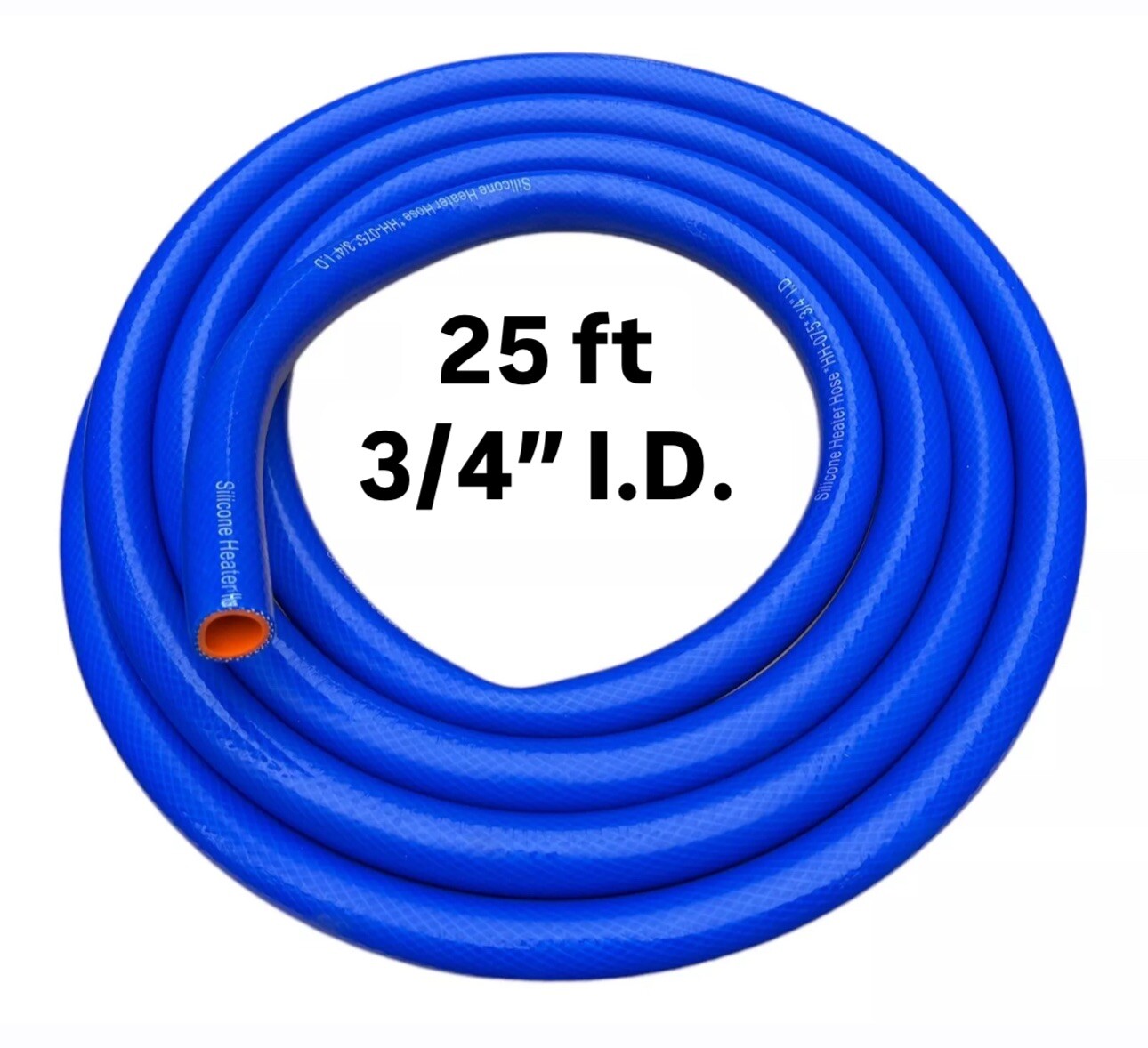 3/4 Silicone Heater Hose SAE J20 Class A HH075x25 3/4” 25ft