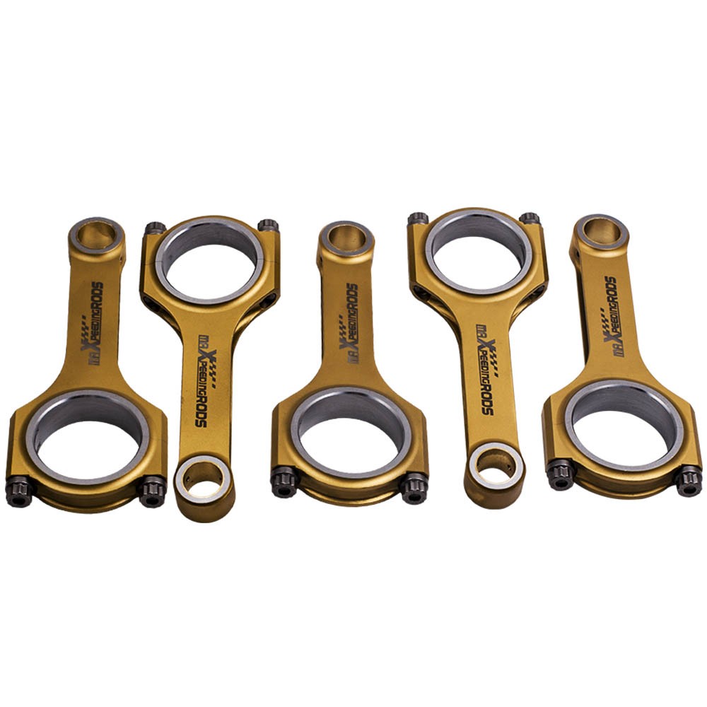 5x Titanizing Connencting Rods ARP 2000 For Audi RS2 2.2L Turbo 5cyl 5.669