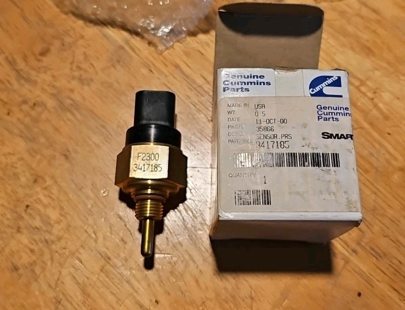 GENUINE CUMMINS 3417185 TEMPERATURE SENSOR NOS