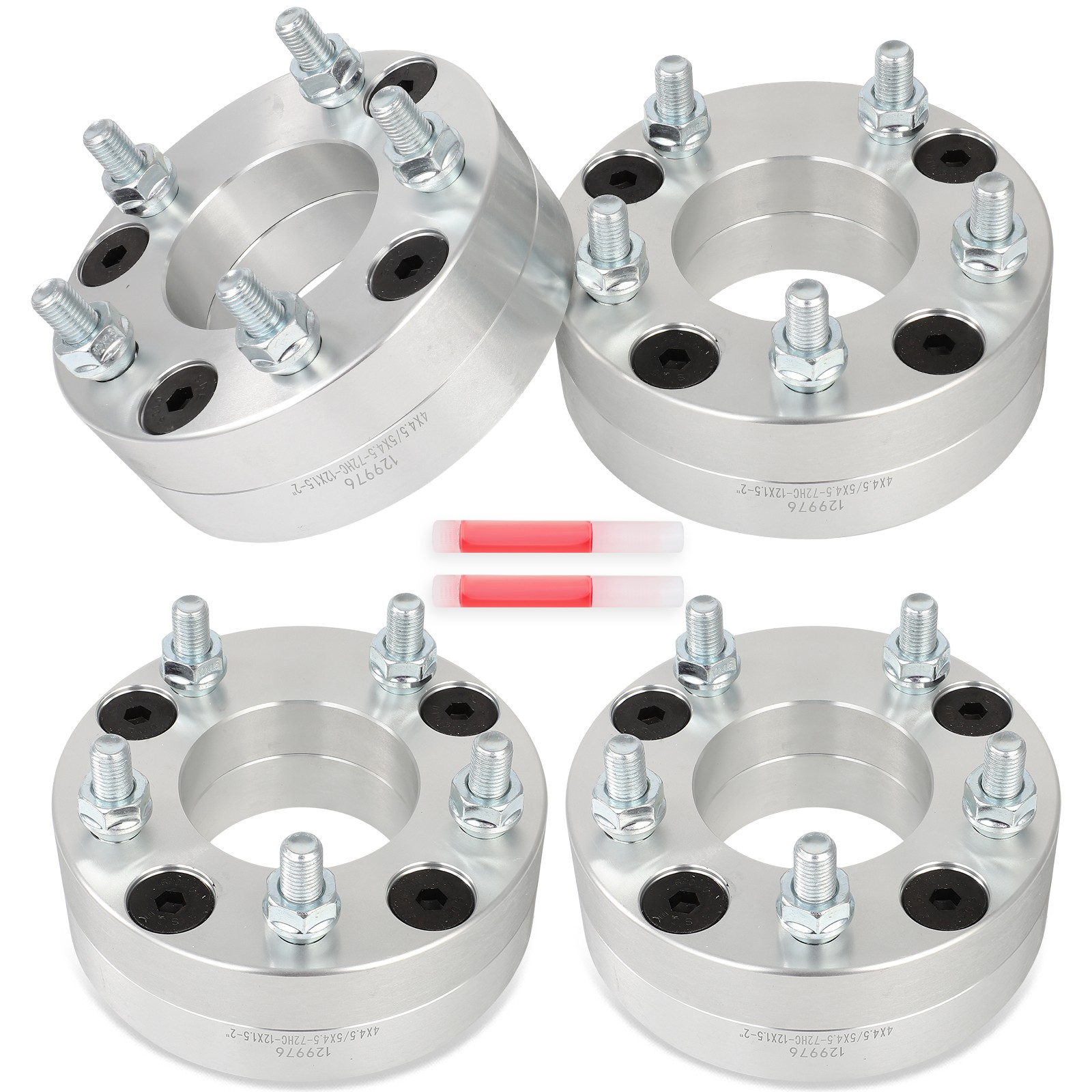 (4) 4x4.5 to 5x4.5 Wheel Adapters 2\