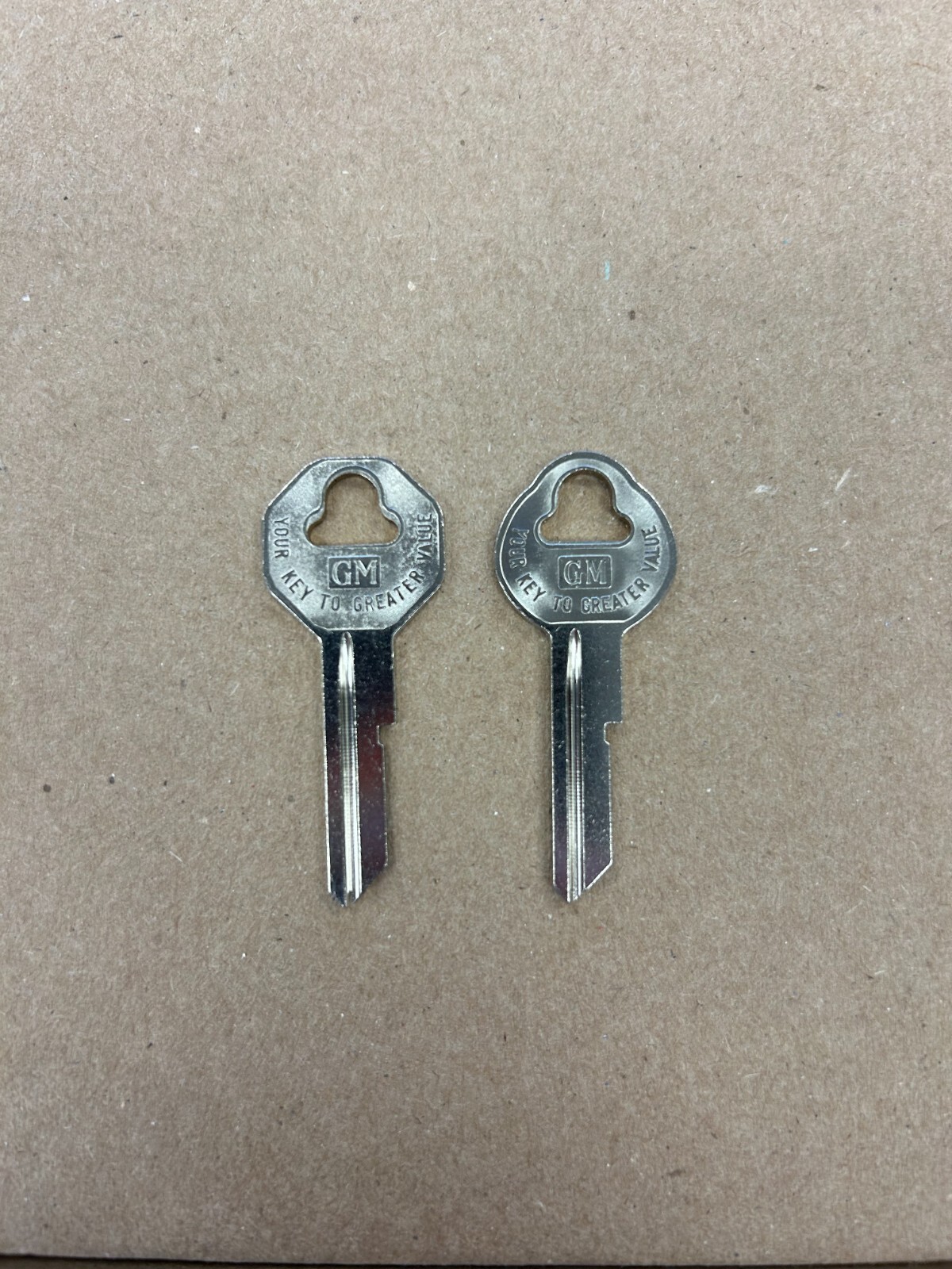 1933-66 GM key blank sets