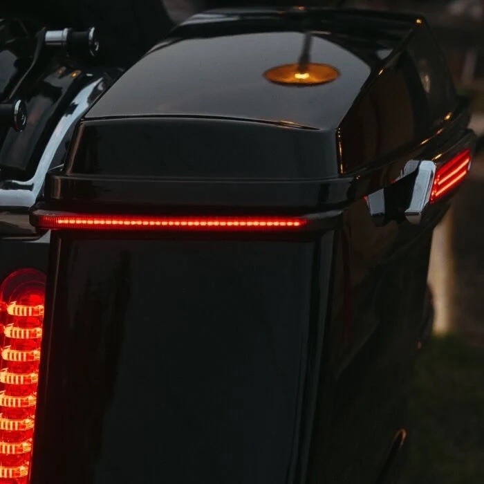 Custom Dynamics BAGZ Smoked LED Saddlebag Lights 2040-2358 CD-LP-BCM-S