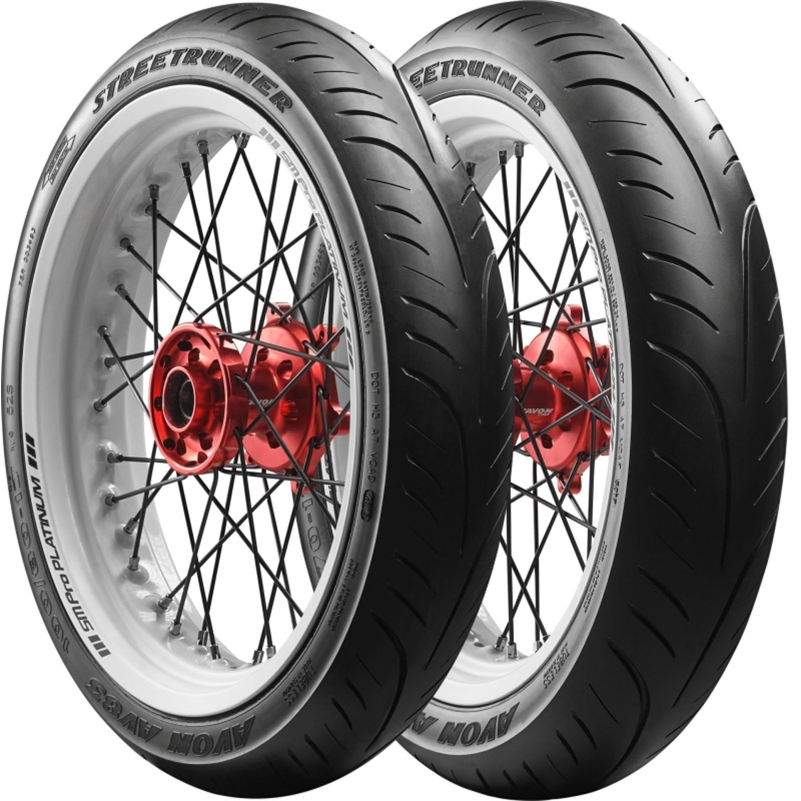 Avon Tyres Avon Streetrunner AV83 Front/Rear Tire - 100/80-17 52S TL 638126 Avon Tyres Avon Streetrunner AV83 Front/Rear Tire - 100/80-17 52S TL 638126