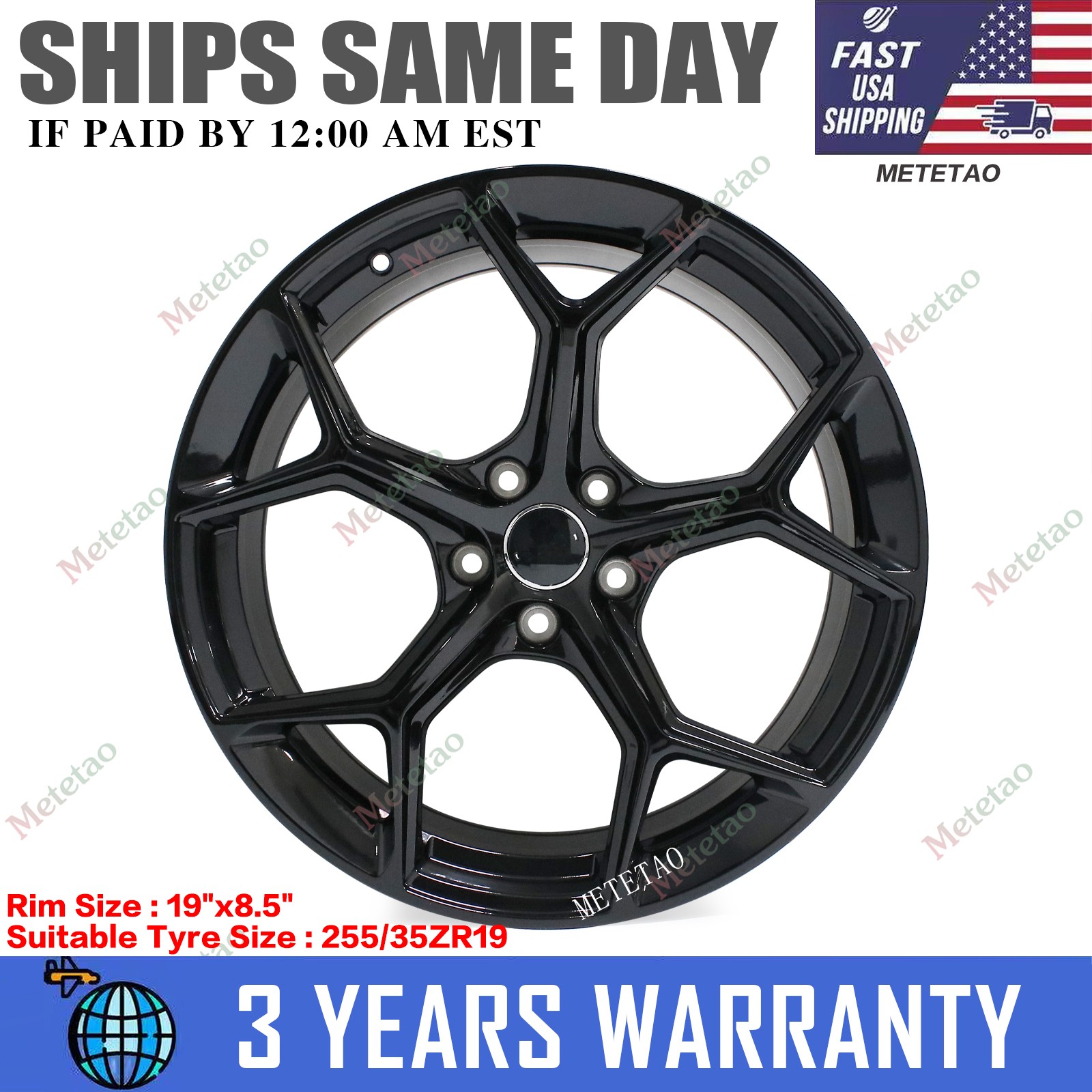 1PCS 19inch 19×8.5\