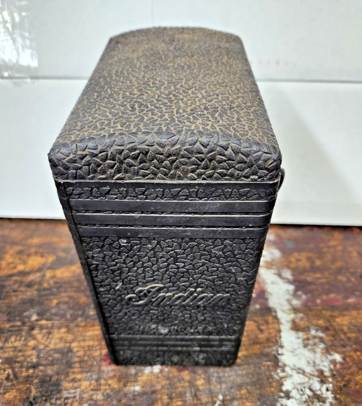 Vintage Indian Motorcycle Battery Box Case