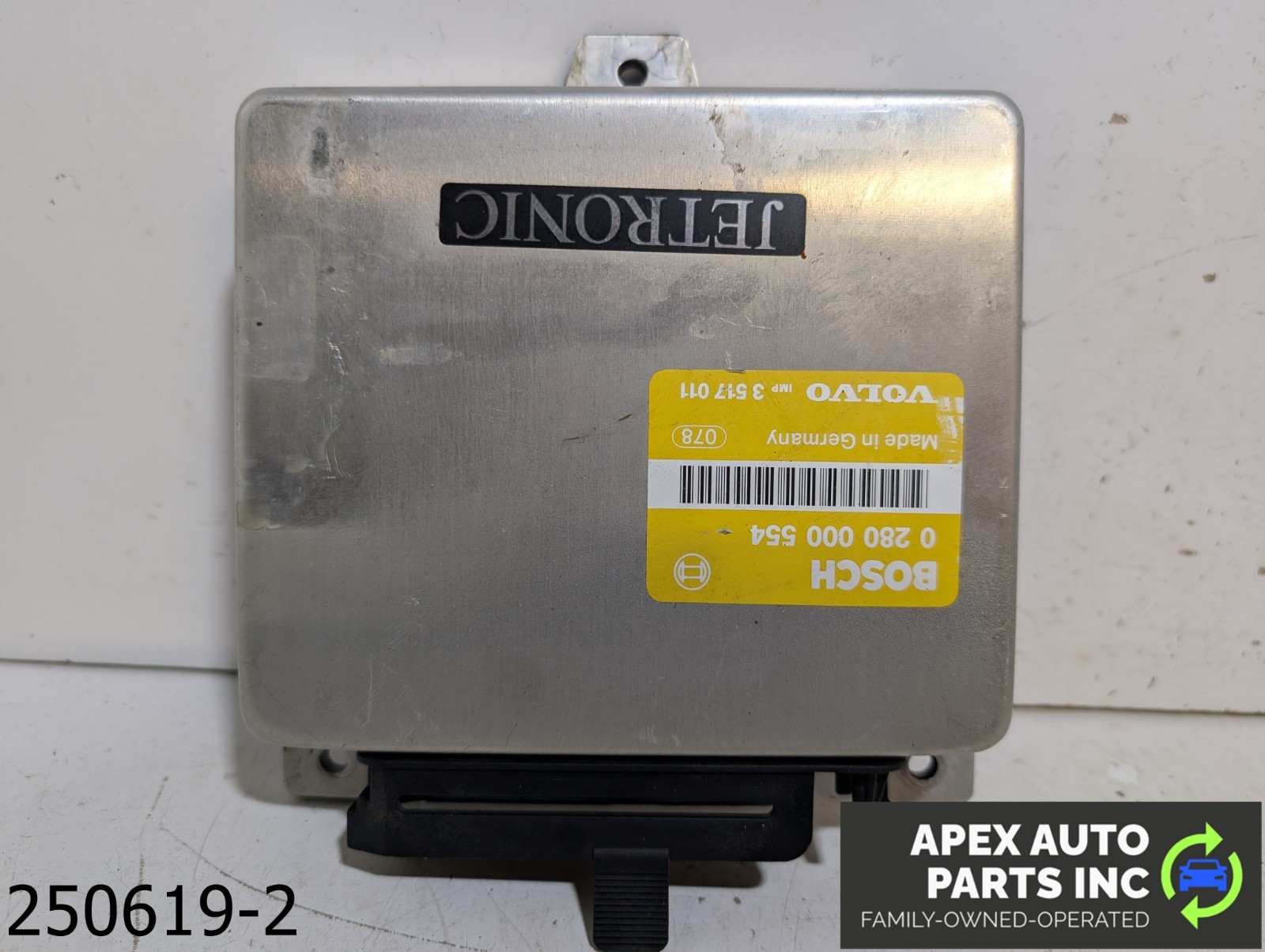 OEM 1984-1989 Volvo 740 2.3L Engine Computer ECU ECM Jetronic 0280000554 OEM 1984-1989 Volvo 740 2.3L Engine Computer ECU ECM Jetronic 0280000554