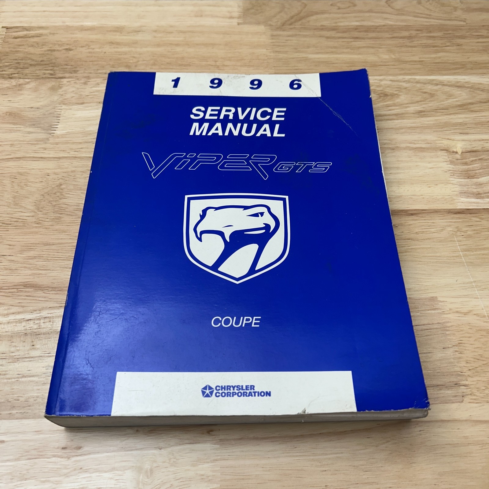 1996 Chrysler Viper GTS Coupe Service Manual OEM Shop Repair Guide 81-270-6151