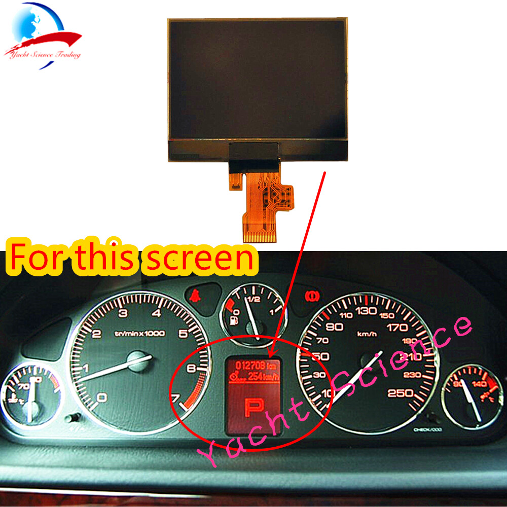  LCD DISPLAY FÜR PEUGEOT 407 SW/HDI/COUPÉ TACHO/KOMBIINSTRUMENT ANZEIGE