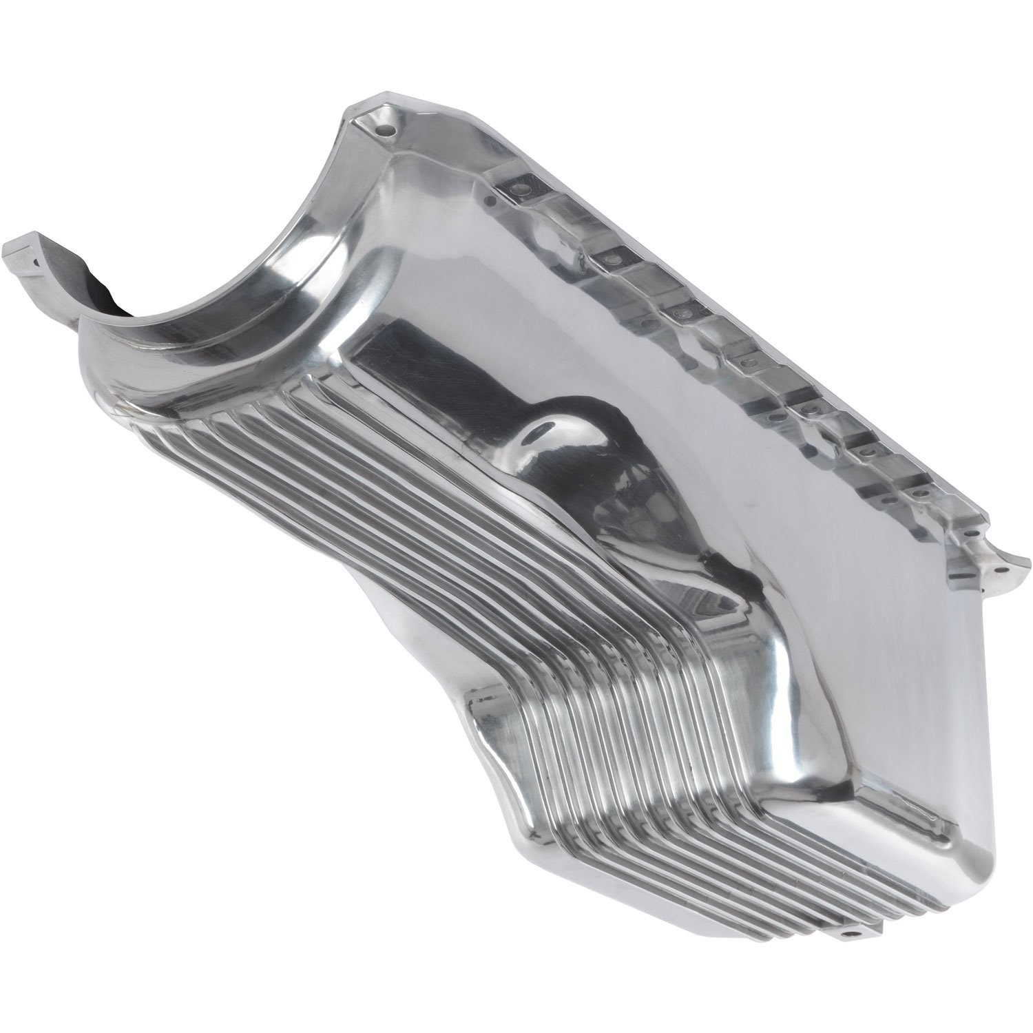 JEGS Finned Aluminum Oil Pan for 1965-1990 Big Block Chevy Gen 4 (Passenger