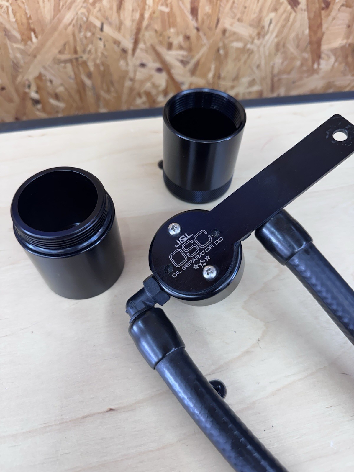 J&L Oil Separator Catch Can For Ram TRX 2021-2024 With Extension Can
