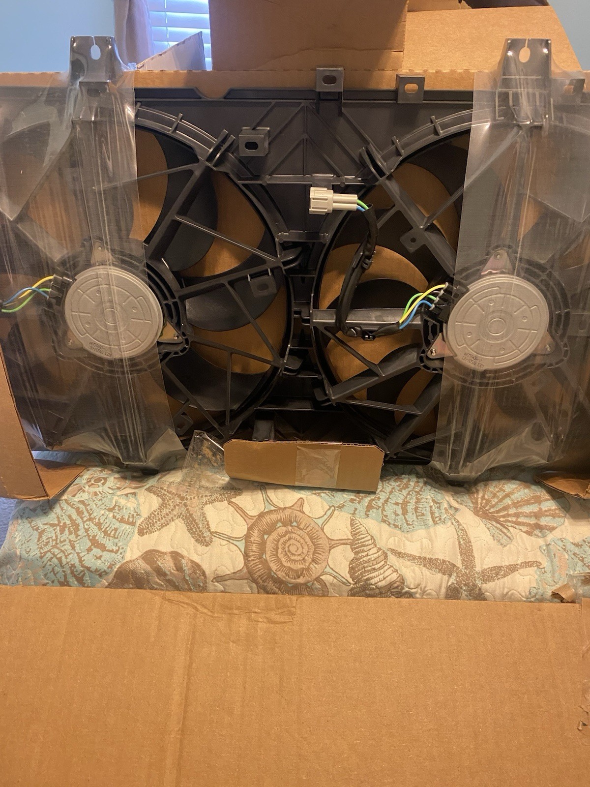Engine Cooling Fan Assembly - Nissan (21481-4BA0A)2014-2020 Nissan Rogue Engine Cooling Fan Assembly - Nissan (21481-4BA0A)2014-2020 Nissan Rogue