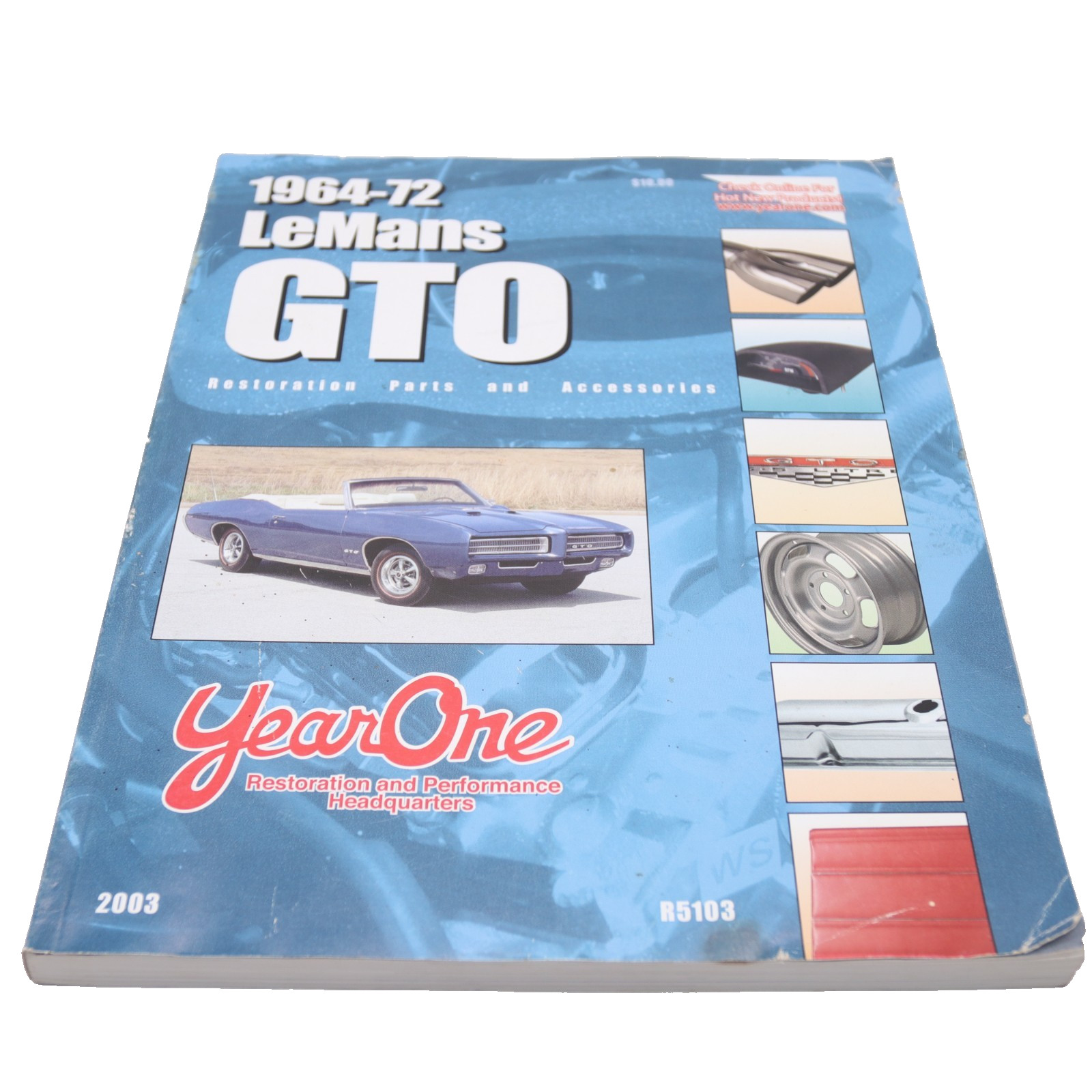 Year One LeMans GTO 1964-72 Catalog 2003 Restoration Parts & Accessories