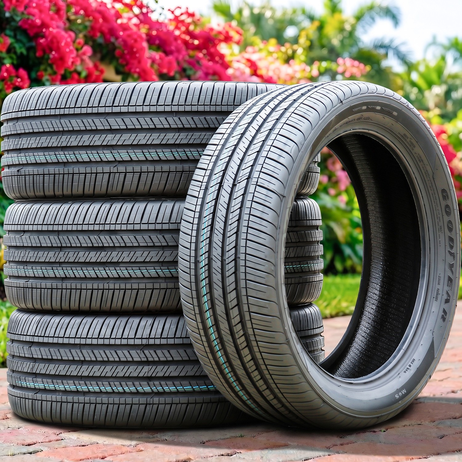 4 Tires Goodyear Eagle Touring 245/45R20 99V AS A/S All Season
