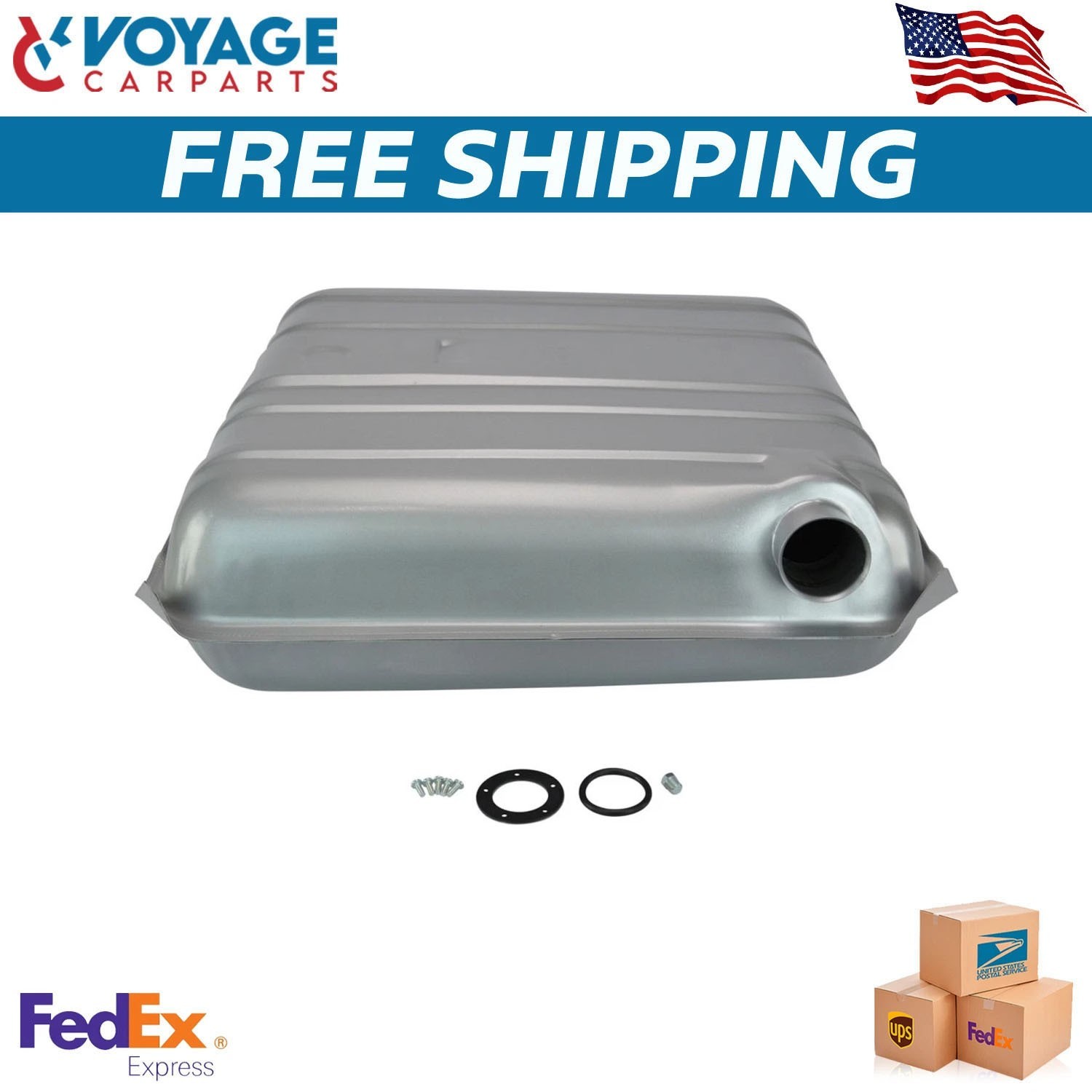 New Rear Gas Fuel Tank 15.9 Gallon For 1955-56 Chevrolet Bel Air Two-Ten Series