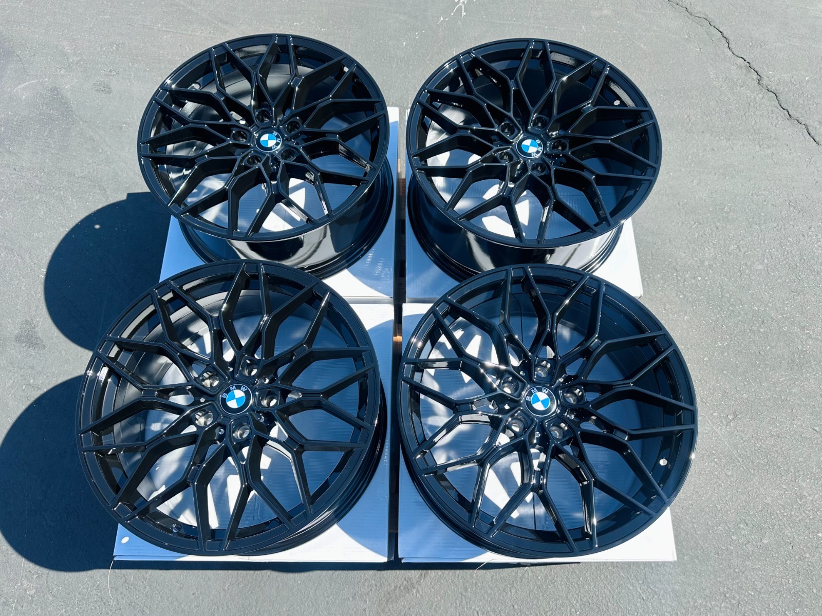 4 NEW Rims 19” Wheels 5X120 Fits: BMW 528i 535i 528xi 535xi 550i ActiveHybrid 5