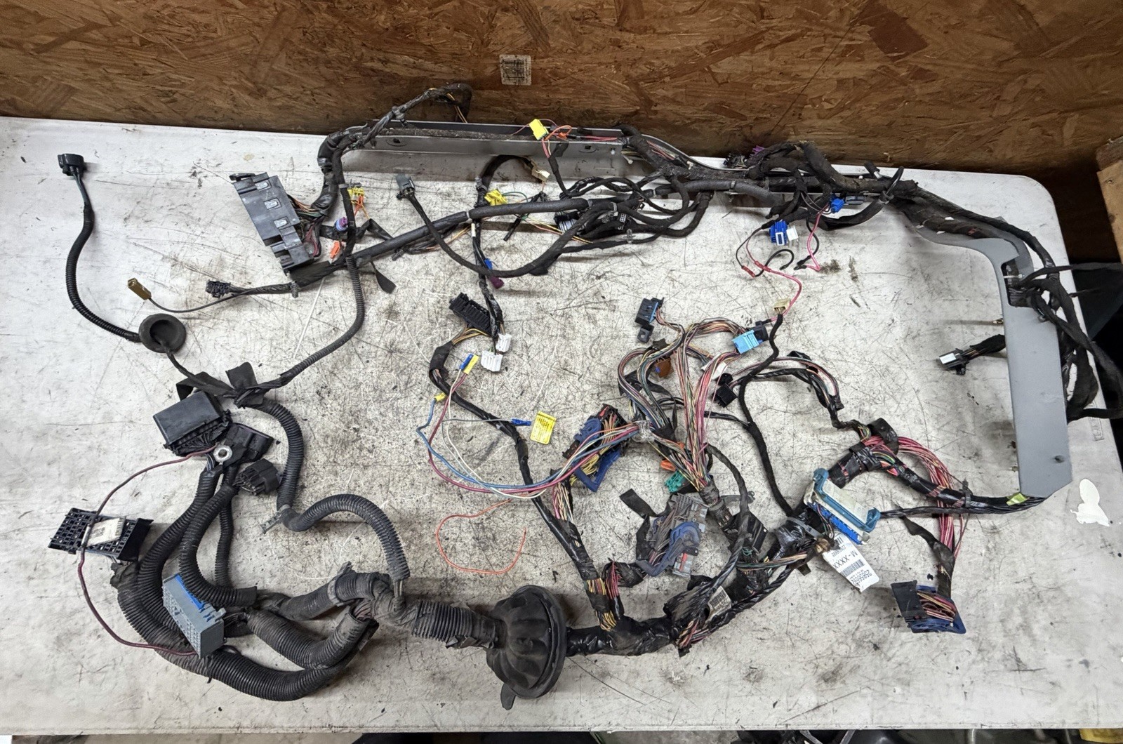 2008 2009 CHEVROLET 3500 SLT EXT CAB 6.6 LMM DIESEL AUTO 4X4 DASH WIRING HARNESS