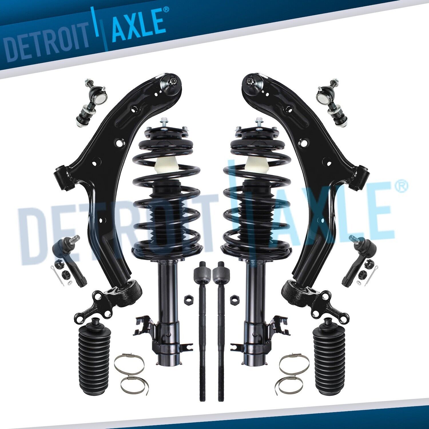 For 2002-2006 Nissan Sentra 1.8L Front Struts Lower Control Arms Suspension Kit