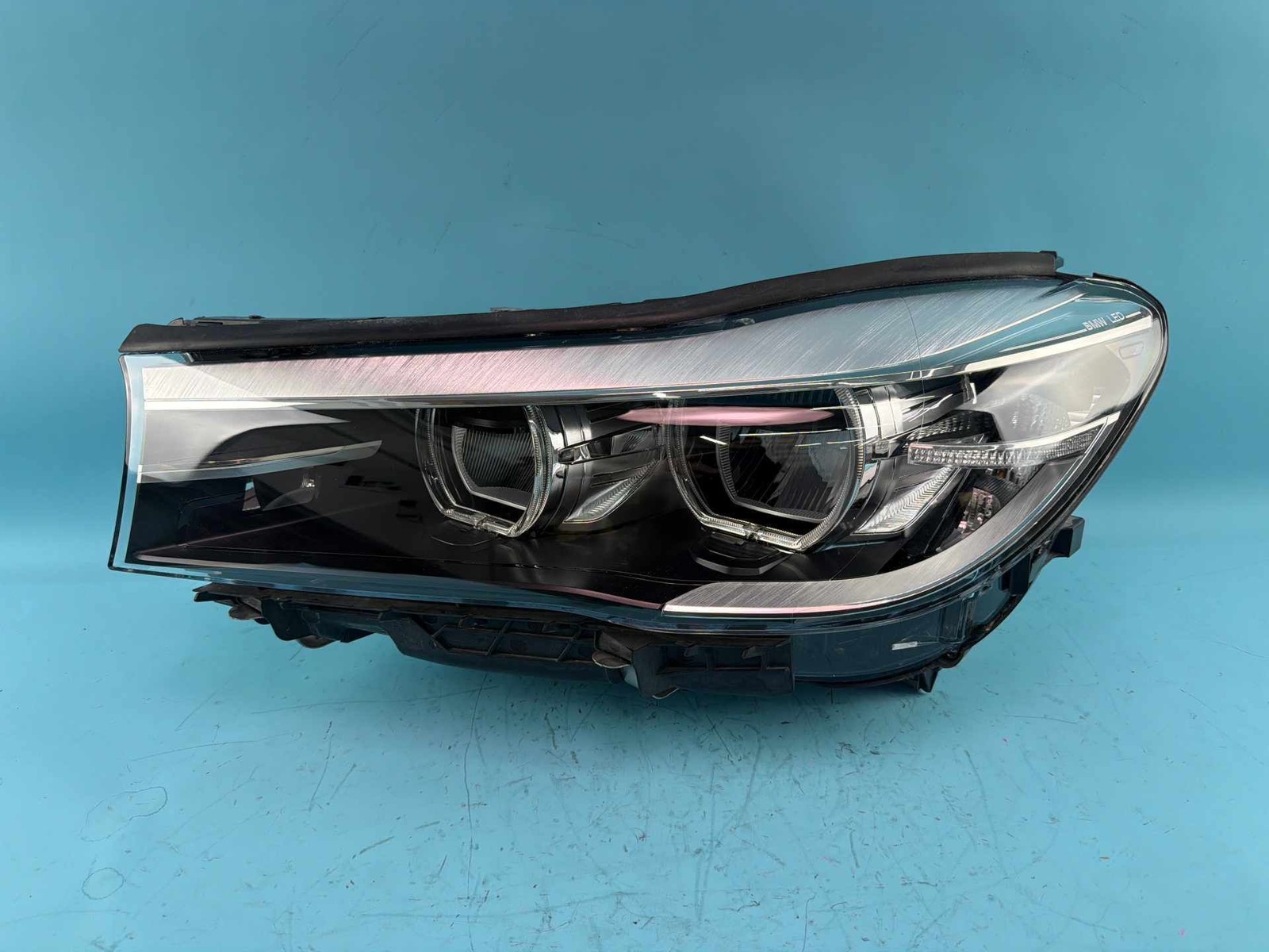 CLEAN OEM 2016-2019 BMW 740i 750i LED LH Left Driver Headlight 63-11-7-408-711