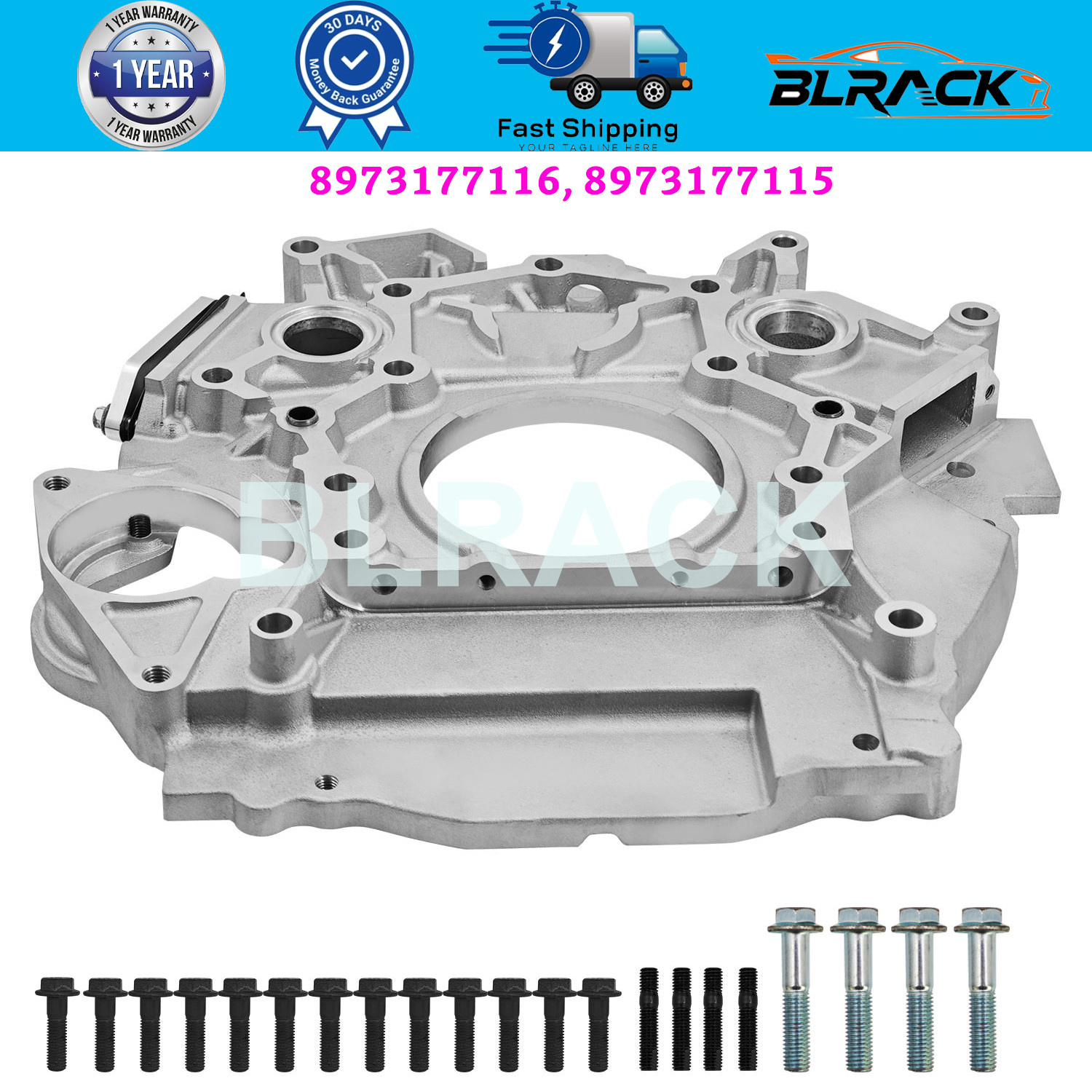 For 2001-2010 Chevy Silverado GMC Sierra 6.6L Duramax Transmission Adapter Plate